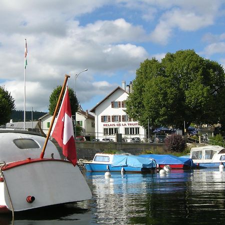 Hôtel de la Truite Le Pont Buitenkant foto