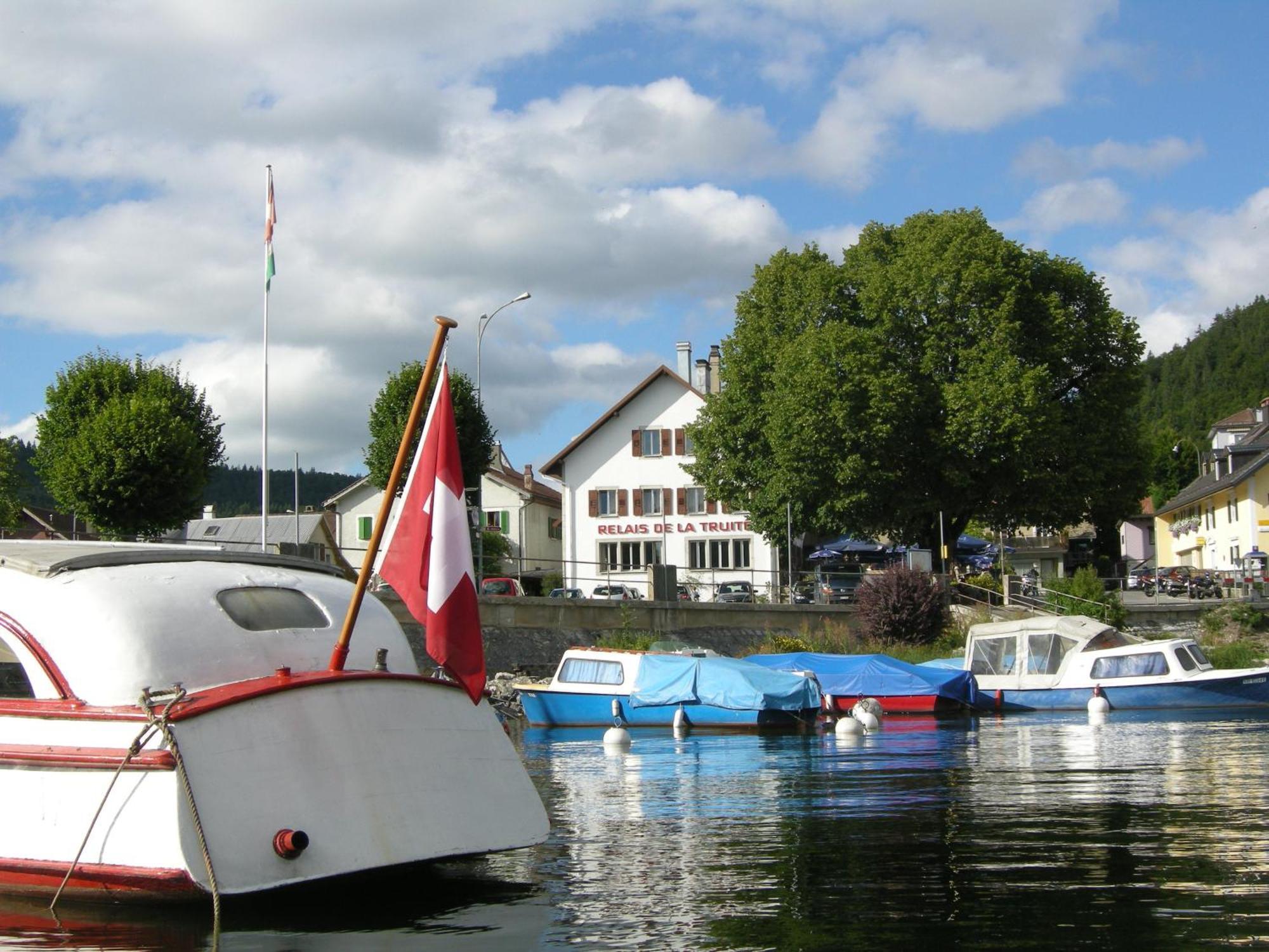 Hôtel de la Truite Le Pont Buitenkant foto